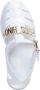 Moschino Metallic Letters Jelly Sandal White Dames - Thumbnail 4