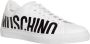 Moschino Gestreept Effen Serena Sneakers White Heren - Thumbnail 3
