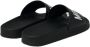 Moschino Rubberen slippers met logo Zwart Dames - Thumbnail 3