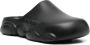 Moschino Zwarte Casual Gesloten Platte Slides Black Heren - Thumbnail 2