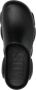 Moschino Zwarte Casual Gesloten Platte Slides Black Heren - Thumbnail 4