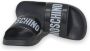 Moschino Slippers Sabotd Pool25 Pvc Logo in zwart - Thumbnail 9