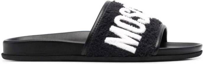 Moschino Sliders Zwart Heren