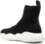 Moschino Zwarte Casual Sneakers voor Mannen Black Heren - Thumbnail 3