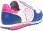 Love Moschino Synthetische en Suède Sneakers voor Dames White Dames - Thumbnail 8