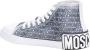 Moschino Hoge Veterschoenen in 'Lost and Found' Print Multicolor Heren - Thumbnail 3