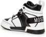 Moschino Zwarte Sneakers met Pinafore Metalen Breedte Zwart Heren - Thumbnail 12