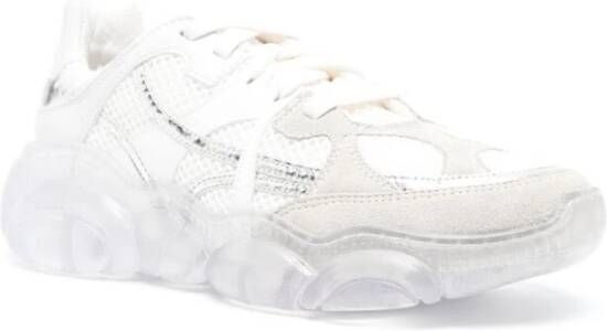 Moschino Sneakers met dikke zool White Dames