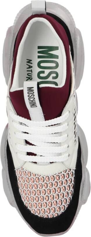 Moschino Sneakers met logo Meerkleurig Dames