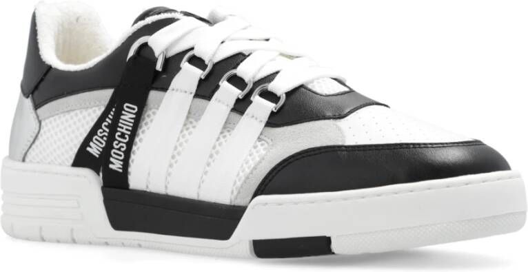 Moschino Sneakers met logo White Dames