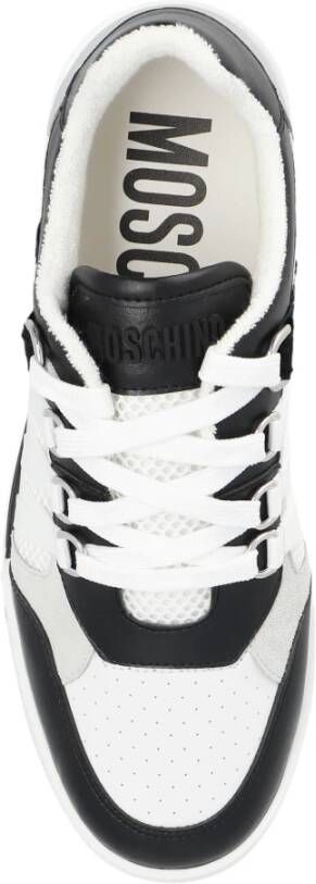 Moschino Sneakers met logo White Dames