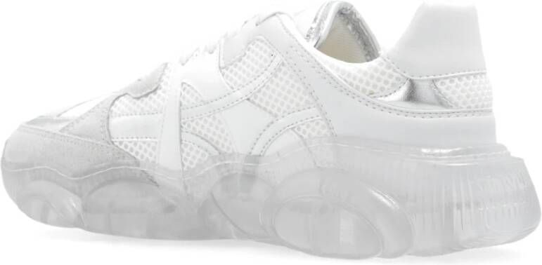 Moschino Sneakers met logo White Dames