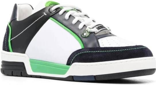 Moschino Multikleurige Casual Sneakers voor Mannen Multicolor Heren
