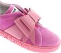 Moschino Bow Velvet Sneakers Roze Pink Dames - Thumbnail 4
