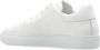 Moschino Witte Leren Sneakers met Vetersluiting White Dames - Thumbnail 7