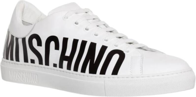 Moschino Sneakers Wit Heren