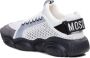 Moschino Teddy Sneaker in wit zwart en grijs White - Thumbnail 14