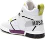 Moschino men's shoes high top trainers sneakers Kevin40 - Thumbnail 3