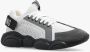 Moschino Teddy Sneaker in wit zwart en grijs White - Thumbnail 8