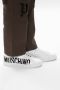 Moschino Mb15012G1Dga0100 Leather Sneakers Wit Heren - Thumbnail 4