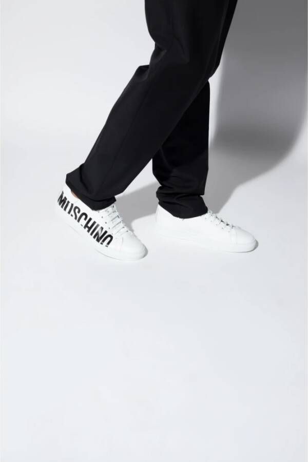 Moschino Sneakers Wit Heren