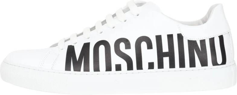 Moschino Sneakers Wit Heren