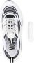 Moschino Witte Leren Panel Sneakers White Heren - Thumbnail 4