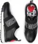 Moschino Dames Casual Zwarte Sneakers Black Dames - Thumbnail 2
