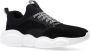 Moschino Lace Up Sneakers Zwart Dames - Thumbnail 4