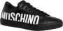 Moschino women& shoes leather trainers sneakers Serena Zwart Dames - Thumbnail 3