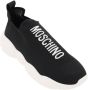 Moschino Teddy Bear Sneakers Stijlvolle Herenschoenen Black Heren - Thumbnail 8