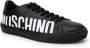 Moschino Zwarte Sneakers met Pinafore Metalen Breedte Zwart Heren - Thumbnail 8