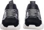 Moschino Sneakers IN Rete Vitello E Crosta CON Suola Teddy Zwart Heren - Thumbnail 6