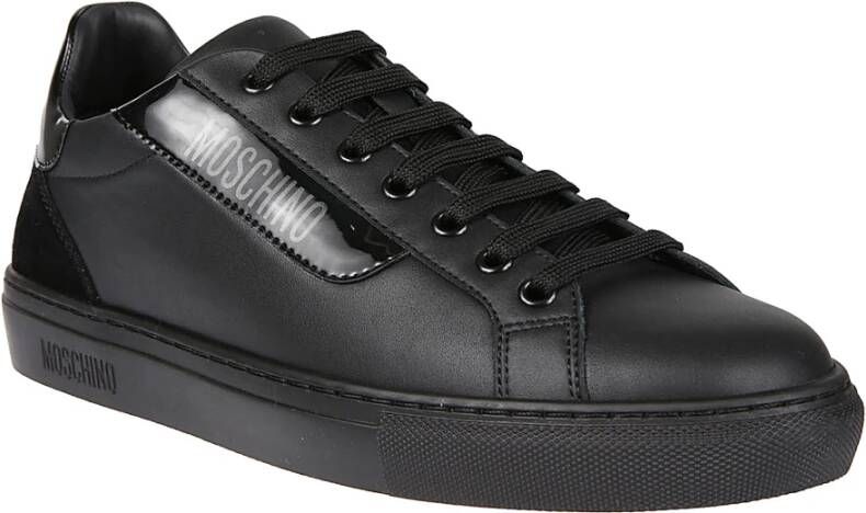 Moschino Stijlvolle Sneakers voor Mannen White Heren
