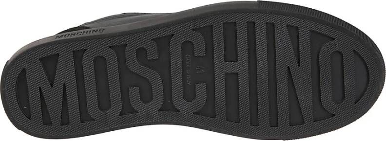 Moschino Stijlvolle Sneakers voor Mannen White Heren