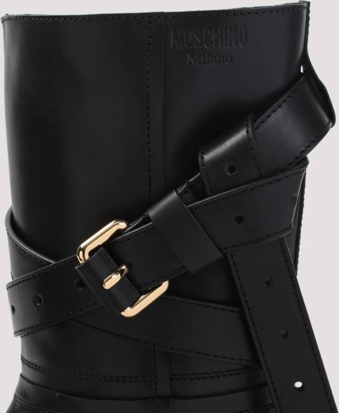 Moschino Stijlvolle Laarzen voor Modieuze Looks
