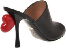Moschino Zwarte Sandalen voor Vrouwen Black Dames