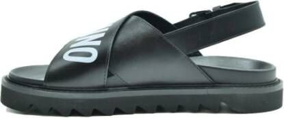 Moschino Stijlvolle Platte Sandalen voor Vrouwen