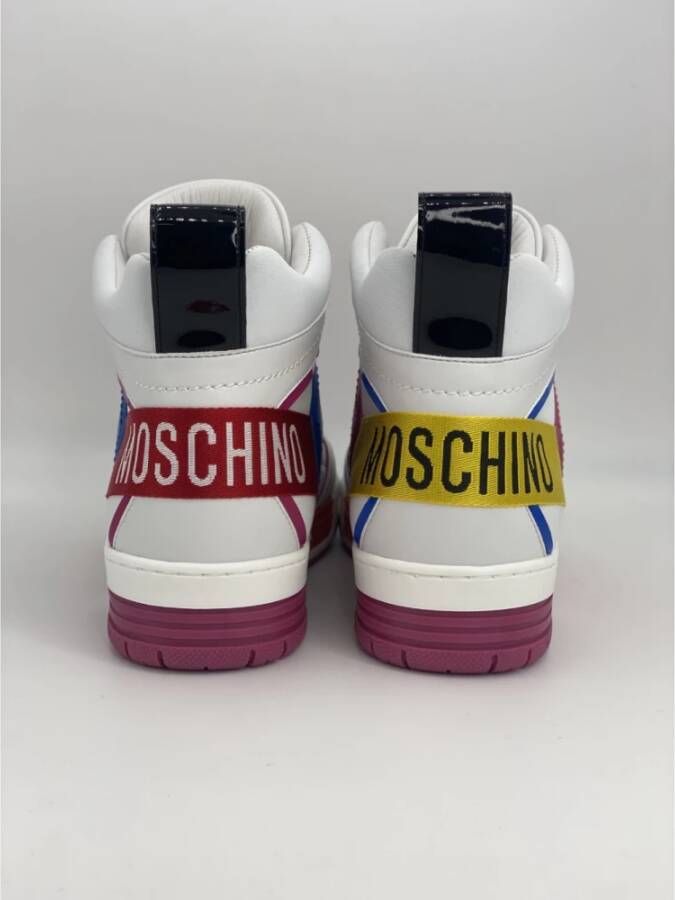 Moschino Streetball sneakers Wit Dames