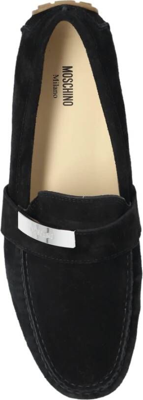 Moschino Suède laarzen Black Heren
