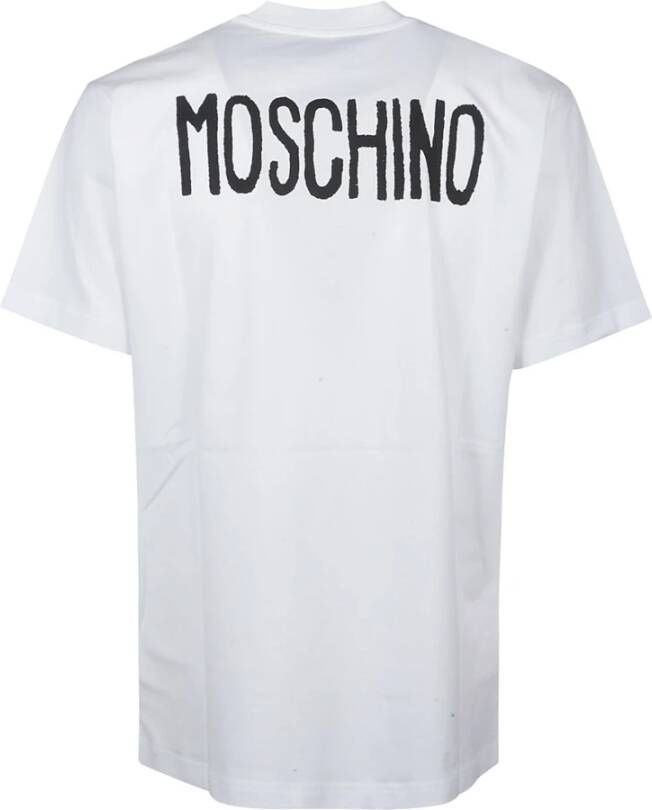 Moschino T-shirt met gedrukte slogan