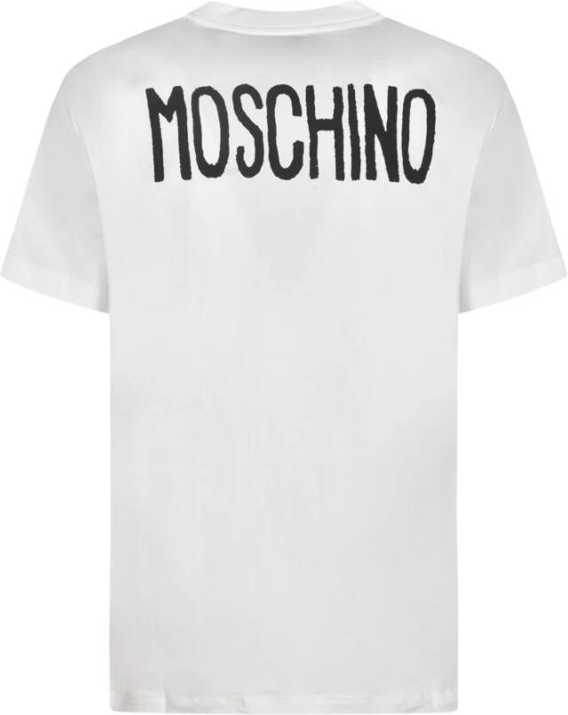 Moschino T-shirt met sloganprint