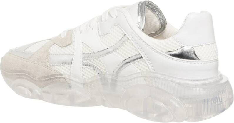Moschino Teddy Bear Sneakers White Dames