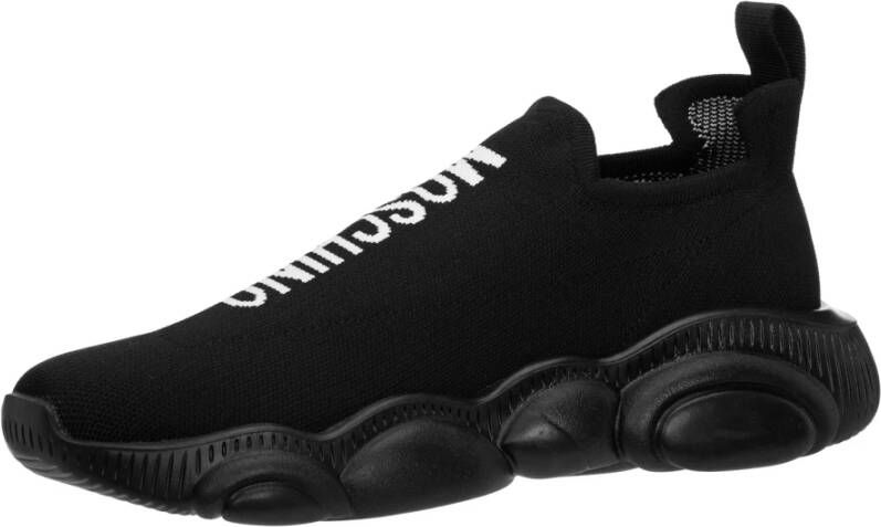 Moschino Teddy Bear Sneakers Zwart Heren