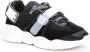 Moschino Zwarte Sneakers met Geperforeerd Detail Black Heren - Thumbnail 2