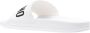 Moschino Witte Ergonomische Zwembadsandalen met Logo Detail White Heren - Thumbnail 3