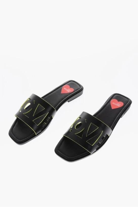 Moschino Women's Sliders Zwart Dames