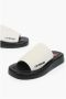 Moschino Zwarte en witte Love klompen voor White - Thumbnail 5