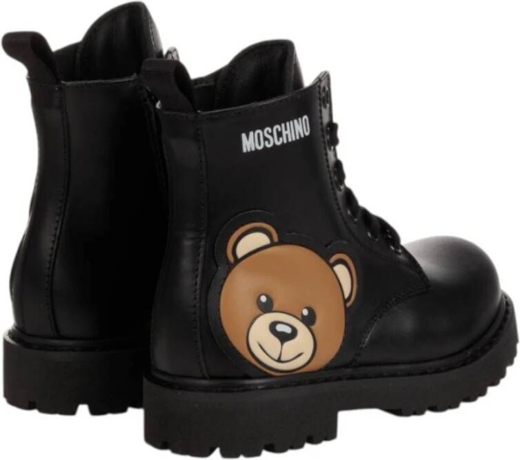 Moschino Zwarte Kinderlaarzen
