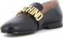 Moschino Zwarte Metallic Logo Slipper Black Dames - Thumbnail 3